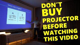 Lumens & Ansilumens for Projectors !  Know Before You Buy