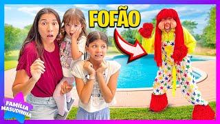 FOFÃO INVADIU NOSSA PISCINA  FAMÍLIA MASUDINHA 