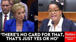 Jahanna Hayes Asks Linda McMahon Point Blank If Holocaust Education In Schools Is A DEI Program