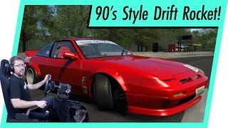 Assetto Corsa Sim Drift Review - Street Heroes 180SX by LossTunes
