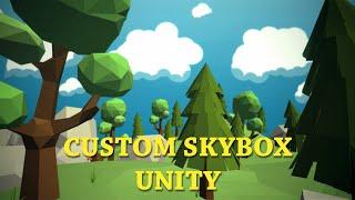 How to make Custom Skybox in Unity using Photoshop