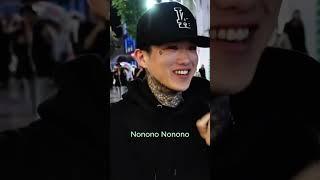 Japanese Ex con/rapper “Chucky” street interview #streetinterview #tokyo #rapper #japan #prison