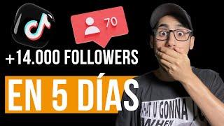 Cómo Crecer Rápido en Tik Tok  [2023] | Así aumenté +14K seguidores en 5 días