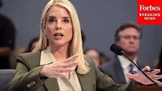 JUST IN: Pam Bondi Defends Trump's DOJ Budget In Fiery House Appropriations Committee Hearing