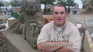 Marc Lepire sand sculptor profile