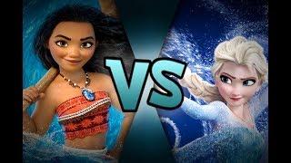 MOANA VS ELSA BATALLA DE RAP EN ESPAÑOL