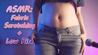 ASMR | Fabric Scratching in 2 New Pairs of Low Rise Pants