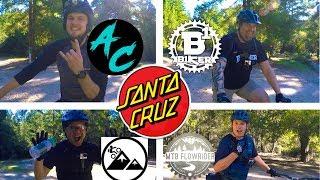 Mountain Biking with MTB Youtubers | Santa Cruz, CA | Alex Chamberlin | B1KER | MTB Savant