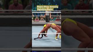 Bianca Blaire Amazing Signature Moves Vs Cody Rhodes #wwe2k23ps5  #biancabelair #codyrhodes #w2k24