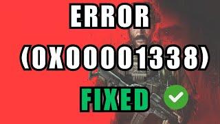 How to Fix Black Ops 6 and MW3 Error Code (0x00001338) - on XBOX GAMEPASS on PC