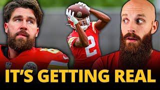 Things just took an INTERESTING turn at Chiefs minicamp... Kelce speaks out and more