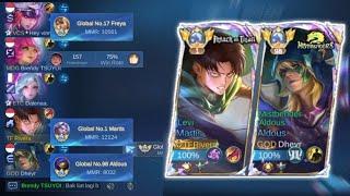 NYOBAIN DUO RANKED BARENG EX GLOBAL 1 ALDOUS DHEYR!!! AUTO TUSUK DAN GEPREK LAND OF DAWN