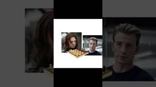 Who’s winning AND who would be the sore loser? #buckybarnes #steverogers #marveledits #marvel