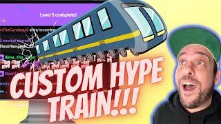 Custom Hype Trains for Twitch! OBS AND SLOBS!