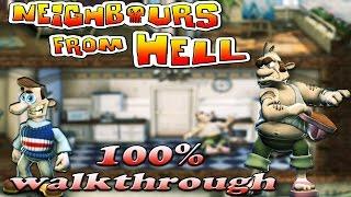 Neighbours From Hell 1 - ALL Seasons [100% walkthrough]