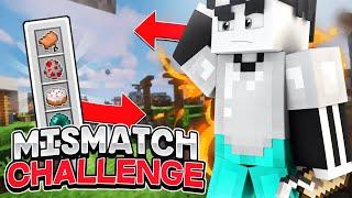 MISMATCH TEXTURE PACK CHALLENGE!!! (Minecraft Skywars)