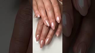 Nail growth, journey, natural nails transformation, almond glaze ￼