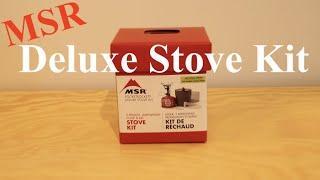 What comes with this Stove Kit? | First Look at the MSR Pocket Rocket Deluxe Stove Kit