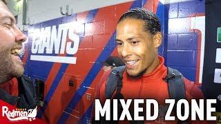 Van Dijk & Curtis Jones Interviews from the MIXED ZONE | Liverpool 2-1 Man City