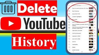 YouTube History Delete Kaise Kare | How to Delete YouTube Search History