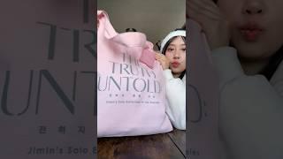 Jimin exhibition merch LA!  #jimin #bts #shorts  #jiminexhibitionla #parkjimin