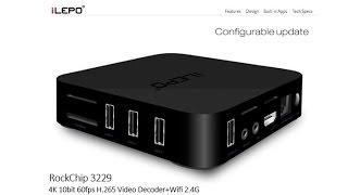 $22 iLepo MXQ-4K, RK3229 Android TV Box with 10bit 4K H.265 HW decode