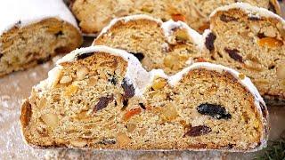 Рождественский штоллен | Stollen  Christstollen - Традиционная немецкая выпечка ⭐️ Дрезденский кекс