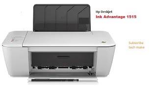 How To Install Hp DeskjetInk Advantage 1515 Printer At Home.