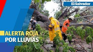 Emiten alerta roja a nivel nacional