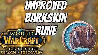 Improved Barkskin Rune Location for Druids | Phase 3 Season of Discovery