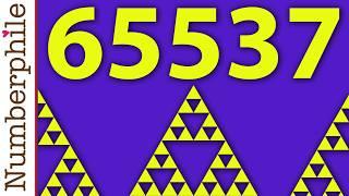 An Odd Property of the Sierpiński Triangle - Numberphile