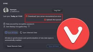 Vivaldi Browser Sync is Currently Broken For Everyone!