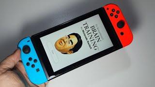 Dr Kawashima’s Brain Training for Nintendo Switch - handheld gameplay