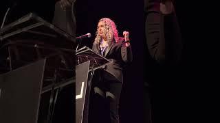 @Frameline Exec. Dir. ALLEGRA MADSEN gives a powerful speech at Opening Night