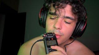 Tascam ASMR (mouth sounds, gentle breathing sounds, whispered trigger words)