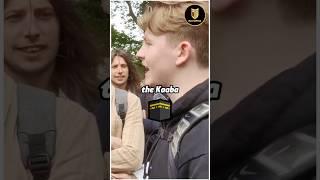  Christian Confronts Muslim About The Kaaba | Mansur | Speakers Corner #shorts