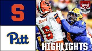 Syracuse Orange vs. Pittsburgh Panthers | Full Game Highlights | ESPN College Football