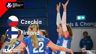 Full Match | Czechia vs Finland - CEV U20 Volleyball European Championship 2024 | Women