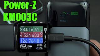 ChargerLAB Power-Z KM003C USB-C Tester PD3.1 QC5.0 Digital Voltmeter & Ammeter Power Bank Tester