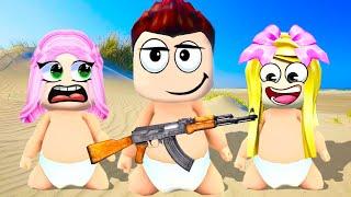 КТО САМЫЙ КРУТОЙ МАЛЫШ ЧЕЛЛЕНДЖ В РОБЛОКС! ШЕДИ ЛЕСКА И НУБИК ROBLOX CATCH DA BABY