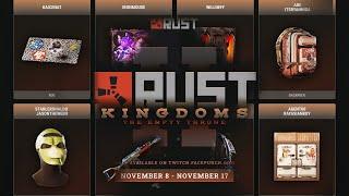 Rust Kingdoms 2 Twitch Drops (Kai Cenat, xQc, Trainwrecks, Ironmouse, stableronaldo and many more)