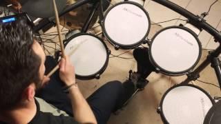 Millenium Mps-750 E-Drum Mesh set Training Test Solo