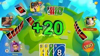 UNO! Easy Road to Go Wild x40 (Double)! Draw 20!!!