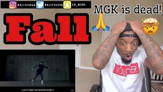 Now its time to RIP MGK! | Eminem - Fall (Official Music Video) REACTION