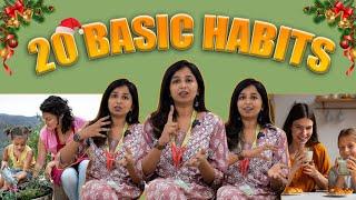 20 BASIC HABITS | #daisyhospital #drsharmika #tdaisy |