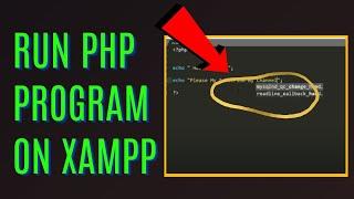 How to Run PHP Program in XAMPP Server 2020 | PHP Training in Hindi #InsiderAcademy