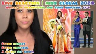 LIVE REACTION | Miss Global 2024 | the WORST pageant of 2024 with TERRIBLE hosts.