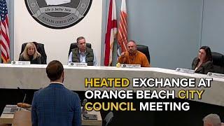 Mayor and Attorney Engage in Heated Exchange During Orange Beach City Council Meeting