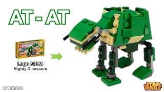 LEGO MOC / LEGO CREATOR 31058 Alternative Build Tutorial - Star Wars AT-AT / 레고 31058로 스타워즈 AT-AT 조립