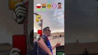 "Lewandowski Team Cards" Poland, Barcelona, Dortmund, Bayern Munich #football #soccer #shorts